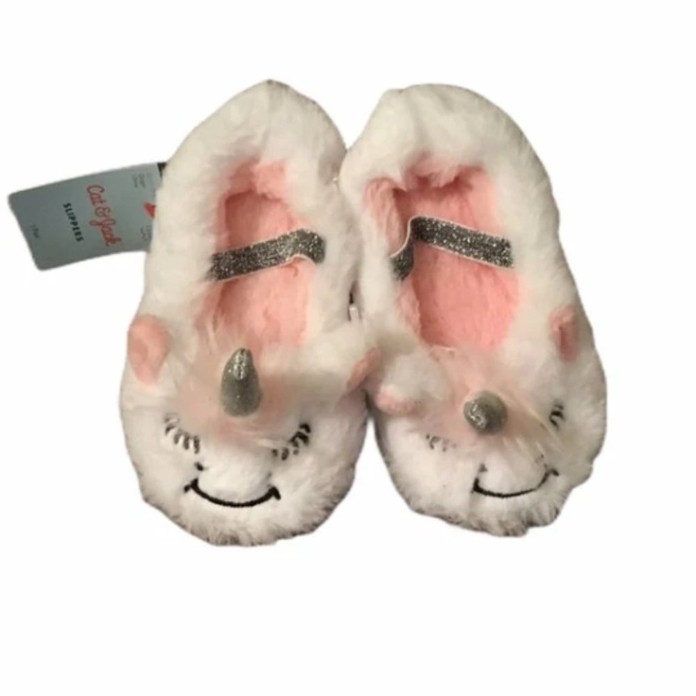 Cute fluffy comfy warm unicorns slippers - Picture 9 of 9